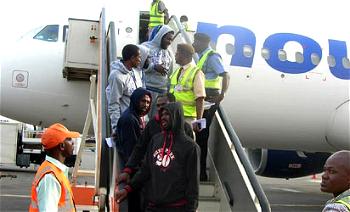 40 Nigerians deported from Italy arrive Lagos Airport