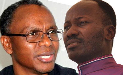 El-Rufai training militia, he’s after me, Apostle Suleman cries out