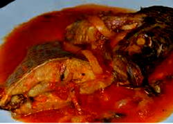 Preparing Fresh Fish Soup, the Yoruba way