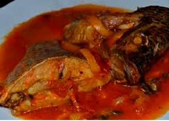 Preparing Fresh Fish Soup, the Yoruba way