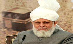 Terror attack: Hazrat Masroor Ahmad calls for halt on arms trade
