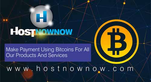 HostNowNow Blazes The Trail, Becomes First To Accepts Bitcoin Payment For Web Hosting in Nigeria!