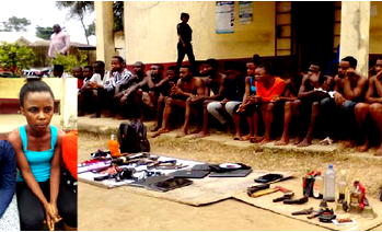 Police arrest lady armourer, 21 other suspects in C-River