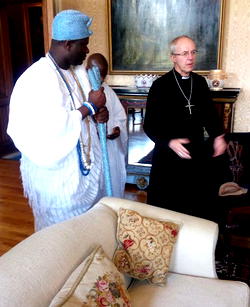 Photos: Ooni of Ife and Archbishop of Canterbury, Justin Welby in London