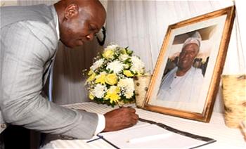 Gen. Adebayo lived a fulfilled, worthy life, Ambode tell widow