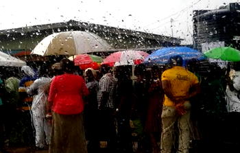 Odd things that happen whenever it rains in Lagos