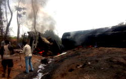 Four die in Ondo fuel tanker fire