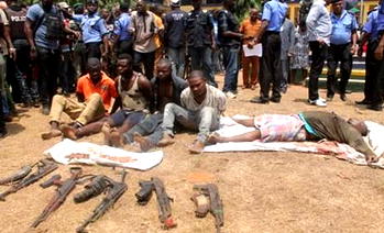 Police move Vampire’s lifeless body round Owerri