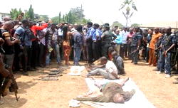 Jubilation as Vampire, dreaded kidnap kingpin, dies in gun battle with police
