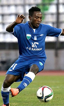 Ajagun makes Team of the Week in Holland
