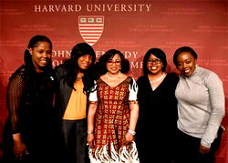 Photos: Folorunso Alakija Speaks at Harvard University