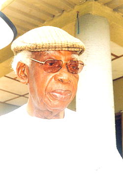 Piano and Drums for Gabriel Okara at 96