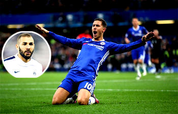 Benzema begs Madrid to sign Hazard