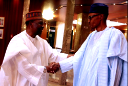 Gowon asks God to give Buhari strength to deal with Nigeria’s problems