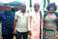 Nnamdi Kanu finally regains freedom from Kuje Prison