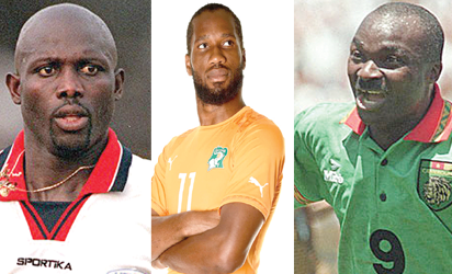 Milla, Weah, Drogba others storm Lagos