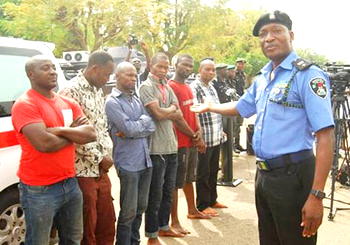 Photos: 6 suspects who attempted to assassinate Dino Melaye