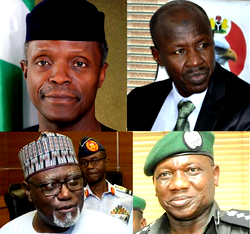 NIA cash: Osinbajo meets Magu, DSS boss, IG, others