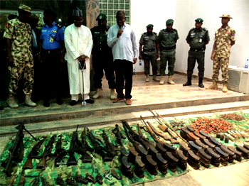 Military joint operation, police recover arms in Benue