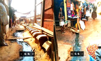 Collapsed Enugu Prison Sewage unsettles traders, residents