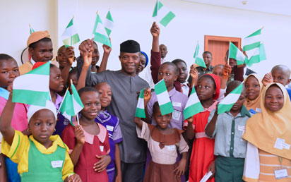 Photos: Happy Children’s Day – Osinbajo