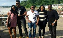 Photos: Big Brother Naija Housemates Bisola, TTT, Kemen, others hang out