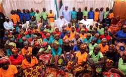 Health Minister, Adewole visits 82 Chibok girls in Abuja hospital