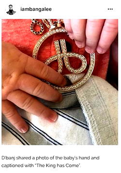 Dbanj, welcomes son Daniel