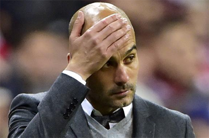 Guardiola05 Guardiola feared Manchester City sack
