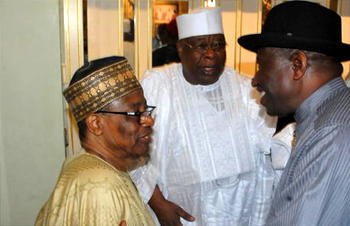 Jonathan, Tinubu, Saraki, Dogara, govs, top Nigerians gather in Minna as IBB’s daughter weds