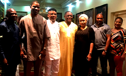Photos: Nnamdi Kanu meets Fani-Kayode