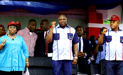 Photos: Gov. Ambode commemorates Lagos @ 50 at 2017 workers day rally