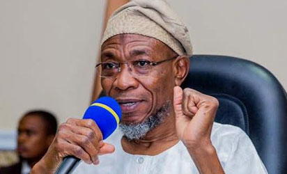 Rauf Aregbesola Johnathan’s inability to control crude oil theft grounded our economy – Gov Aregbesola