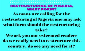 Nigeria must be restructured now or count easterners out future elections – groups