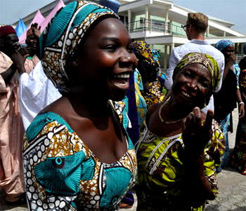 Photos: Reunion of 82 Chibok in Abuja