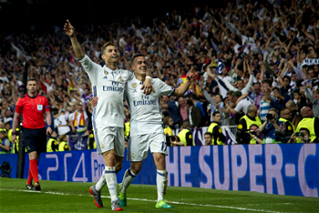 Ronaldo hat-trick leaves Real on verge of final
