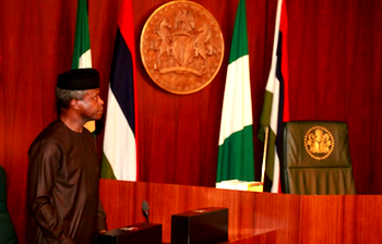 Osinbajo “ll assent to 2017 budget immediately it is received from N/Assembly