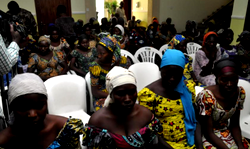 Photos: Some of the rescued 82 Chibok girls