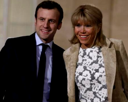 Berlusconi calls  Macron, French president’s older wife “a beautiful mum”