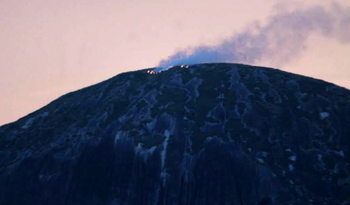 Zuma rock on Fire