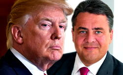 Trump tweets against Germany, escalating row after tense summits