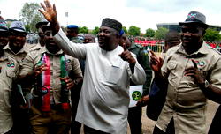May Day:  Excitement as Enugu workers honour  Ugwuanyi, ‘Most Labour-friendly Governor’