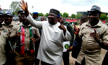 May Day:  Excitement as Enugu workers honour  Ugwuanyi, ‘Most Labour-friendly Governor’