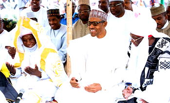 Buhari’s appearance at Aso Villa Mosque douses tension over his health status