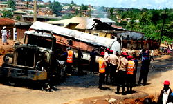 Woman dies, church burnt  in Ibadan diesel tanker fire
