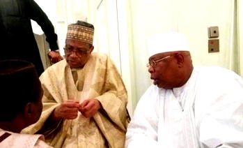 Ex-President Jonathan leads former PDP Govs to IBB daughter’s wedding