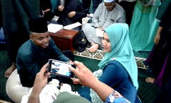 Photos: Igbo man allegedly gets married to Muslim lady in Malaysia