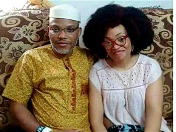 Nnamdi Kanu’s Wife threatens vote boycott unless FG discloses husband’s whereabouts