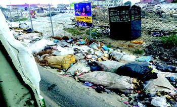 Garbage litters Lagos