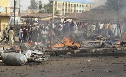 12 killed in Maiduguri suicide bomb attacks